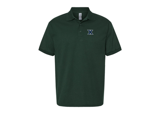 Men's Xavier Musketeers Gildan Dry Blend Jersey Polo