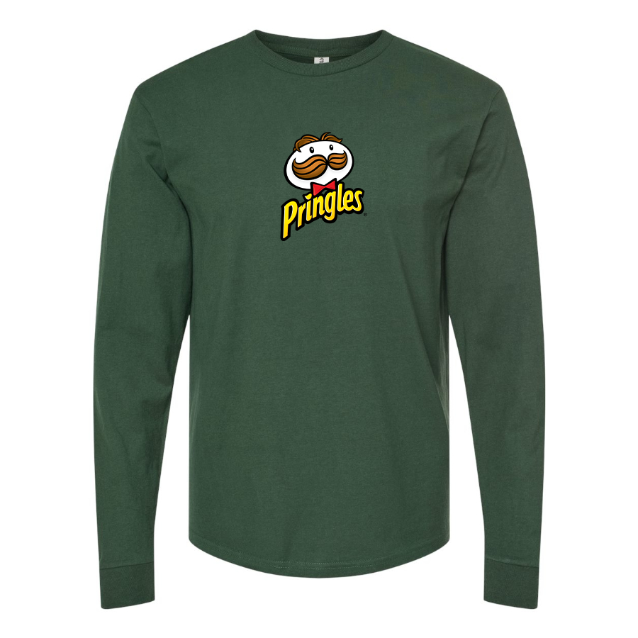 Men's Pringles Logo Long Sleeve T-Shirt