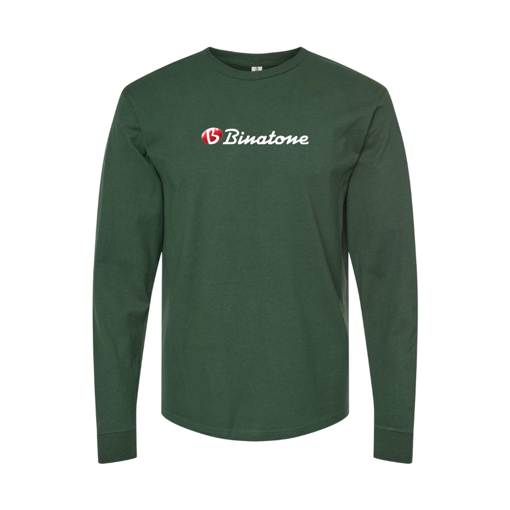 Men's Binatone Logo Long Sleeve T-Shirt