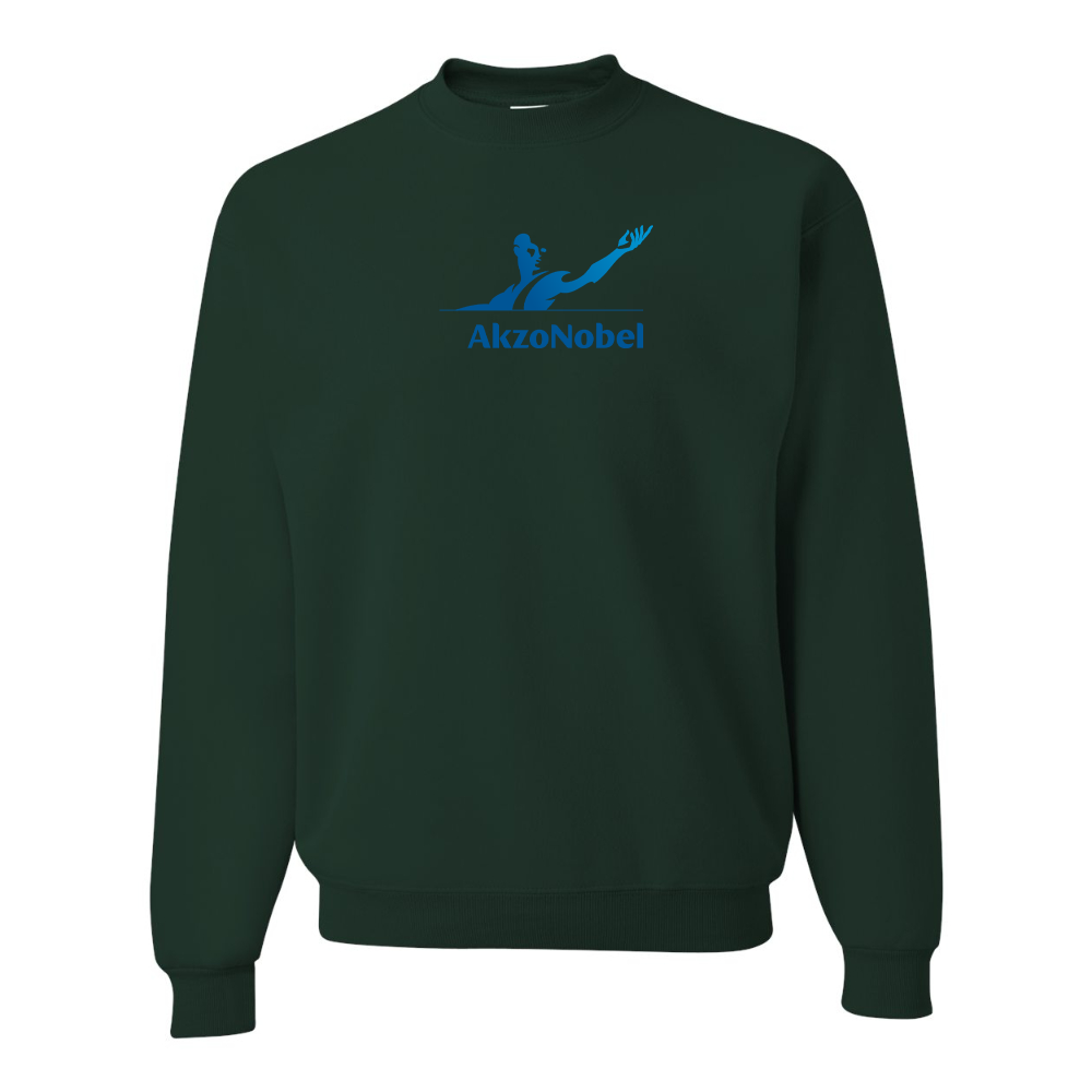Men's AkzoNobel Logo JERZEES NuBlend Crewneck Sweatshirt