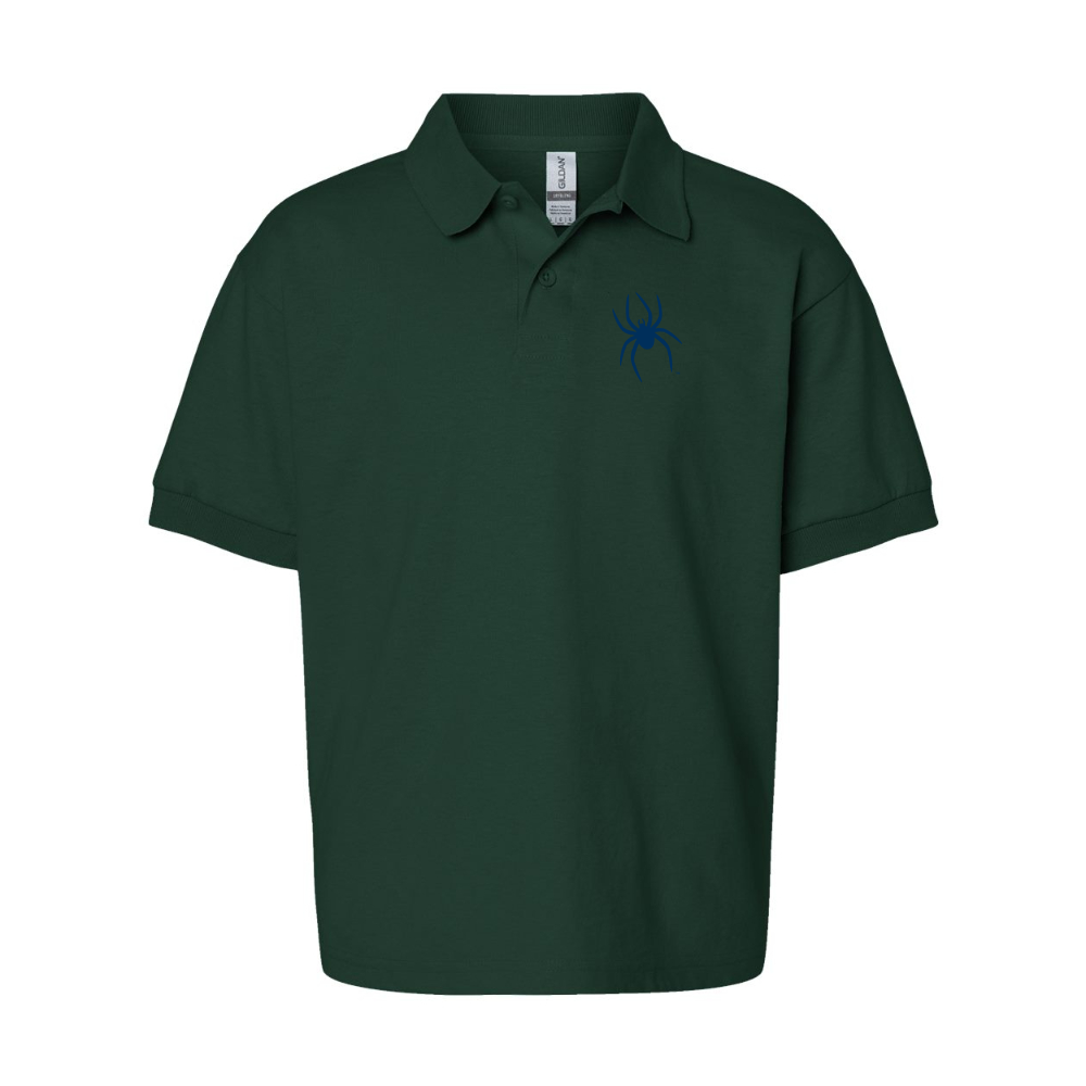 Youth Richmond Spiders Logo Gildan Dry Blend Jersey Polo
