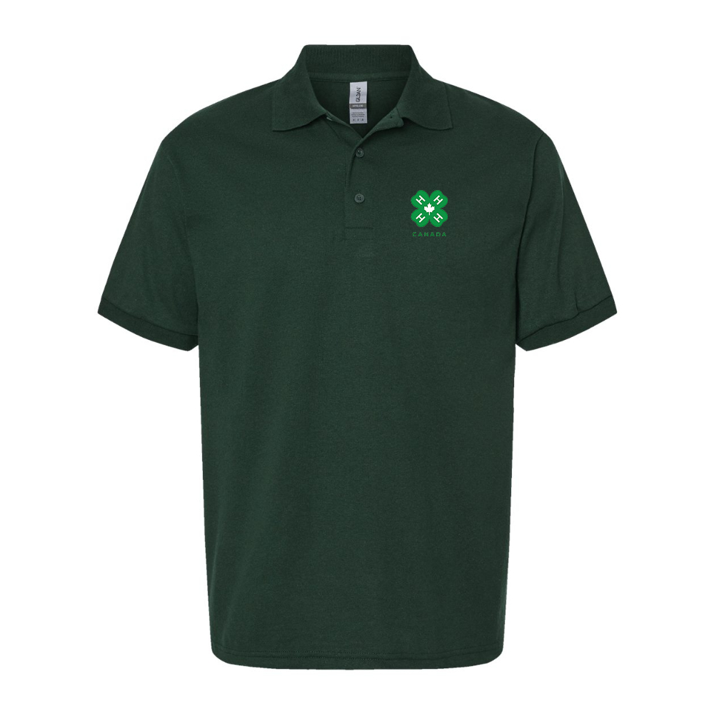 Men's 4H Canada Logo Gildan Dry Blend Jersey