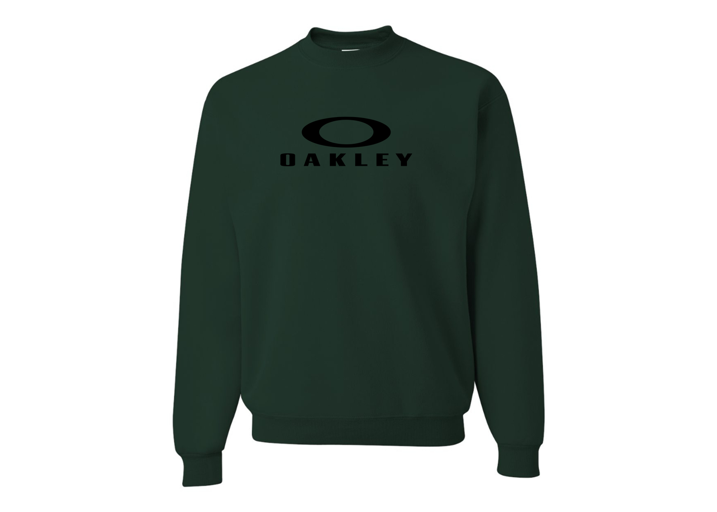 Men's Oakley Logo JERZEES NuBlend Crewneck Sweatshirt