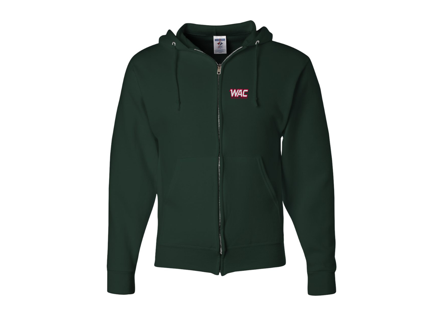 Men's Western Athletic Conference JERZEES NuBlend Full-Zip Hooded Sweatshirt