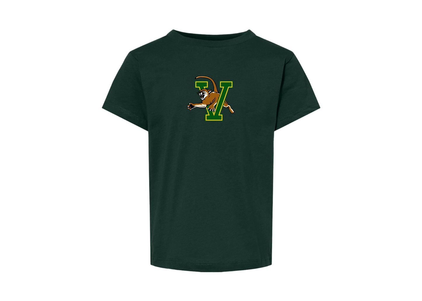 Vermont Catamounts BELLA  CANVAS Toddler Jersey Tee
