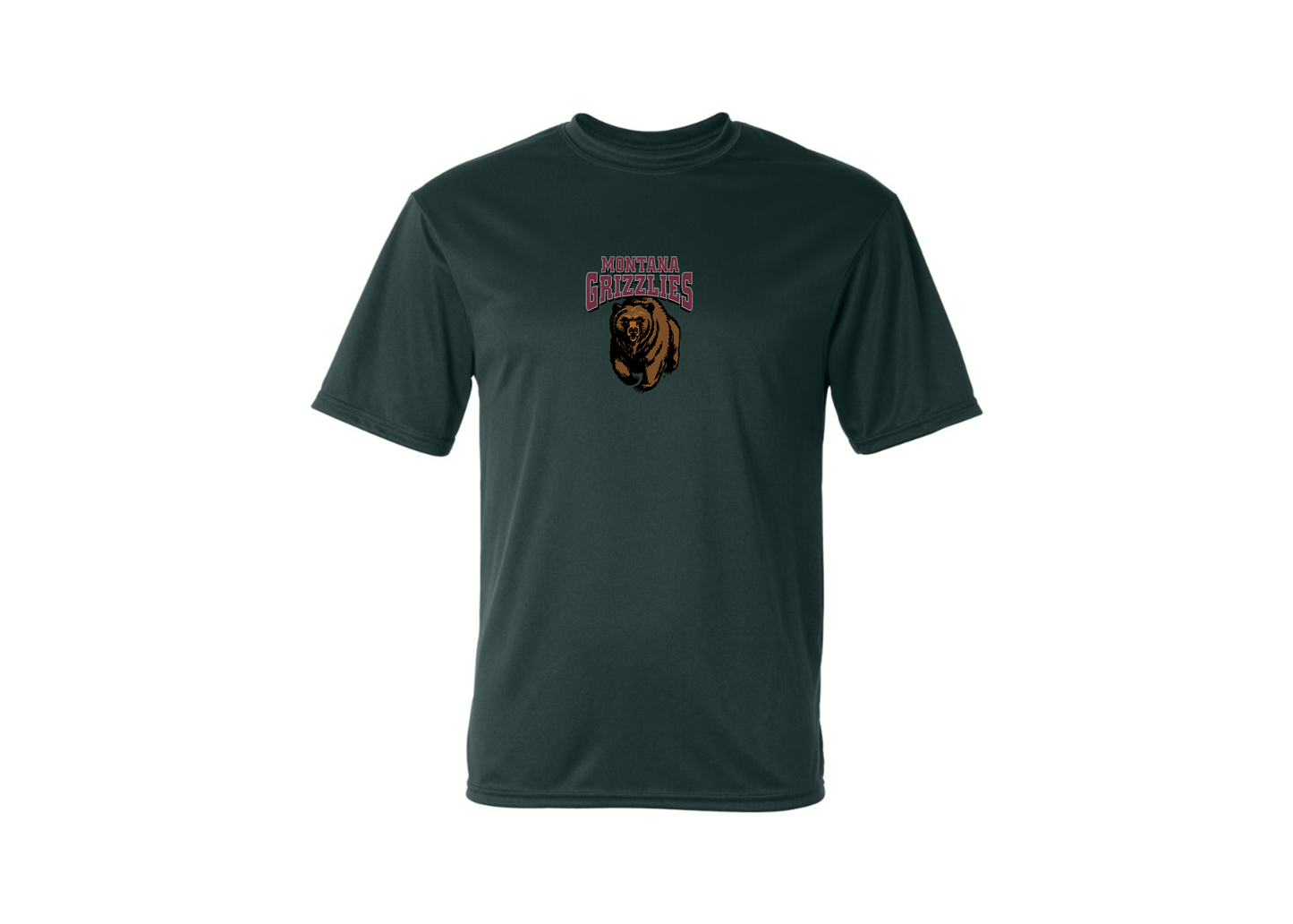 Men's Montana Grizzliesl Polyester T-Shirt