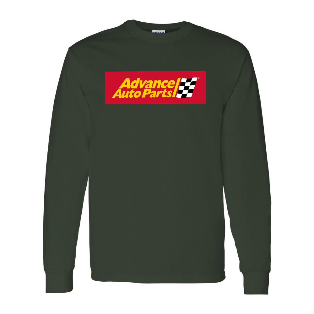 Men's Advance Auto Parts Logo Gildan Heavy Cotton Long Sleeve T-Shirt