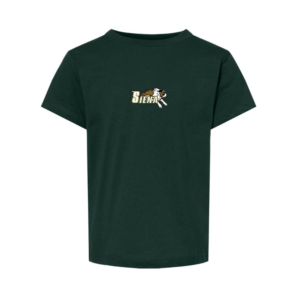 Siena Saints Logo BELLA  CANVAS Toddler Jersey Tee