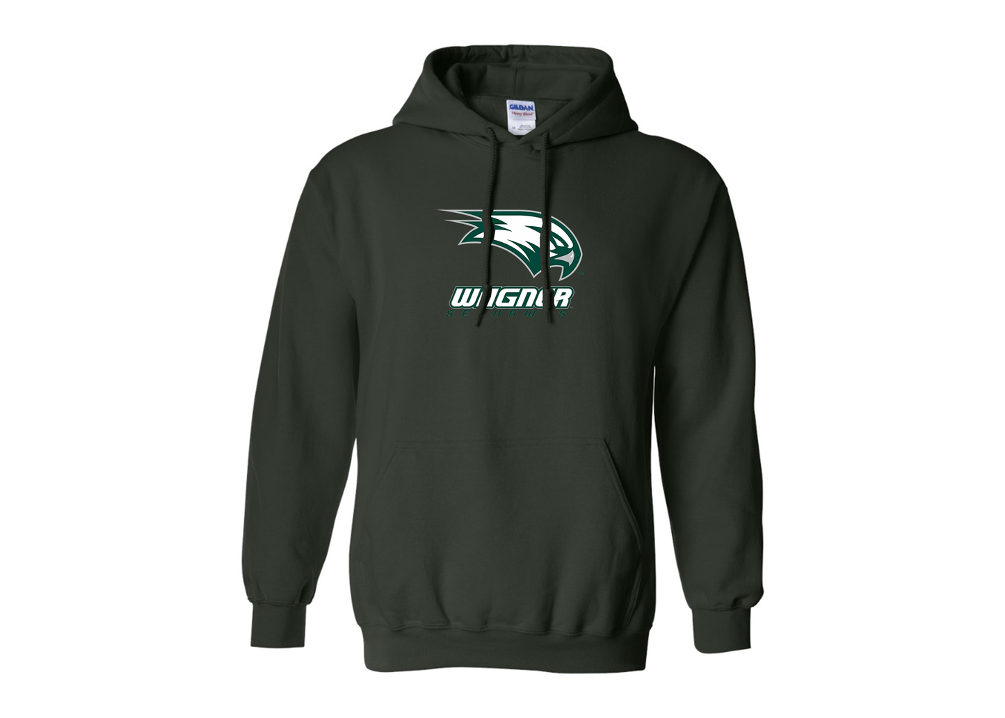 Men's Wagner Seahawks Gildan  Heavy Blend Hooded Sweatshirt