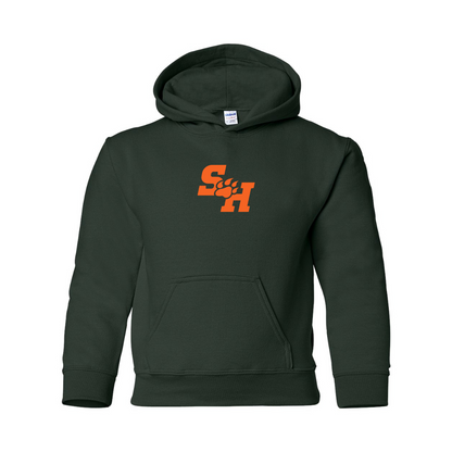 Youth Sam Houston State Bearkats Logo Gildan Heavy Blend  Hooded Sweatshirt