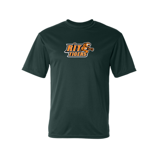 Men's RIT Tigers Logo Polyester T-Shirt