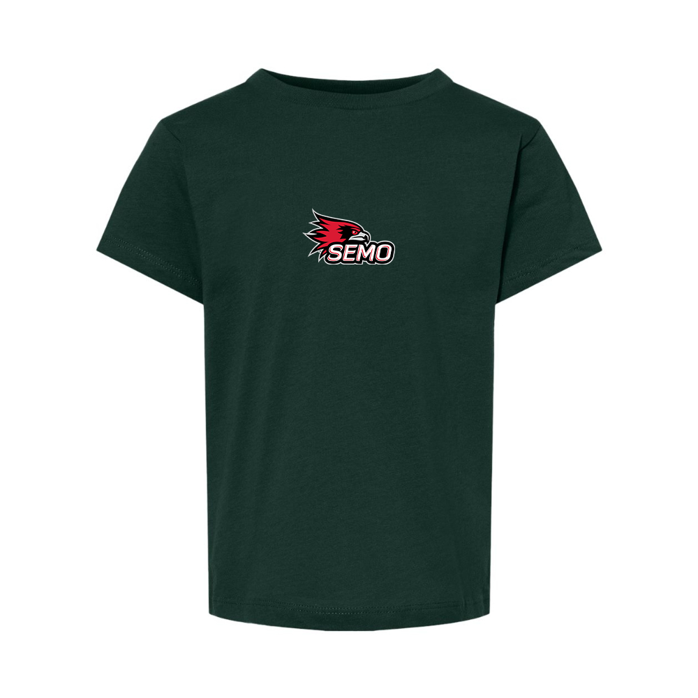 SEMO Redhawks Logo BELLA  CANVAS Toddler Jersey Tee