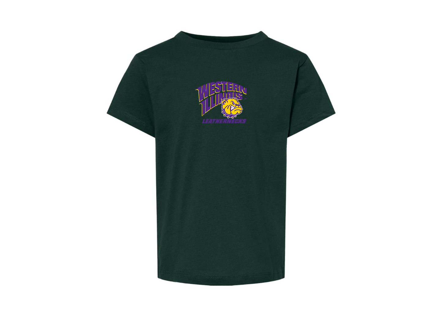 Western Illinois Leathernecks BELLA  CANVAS Toddler Jersey Tee