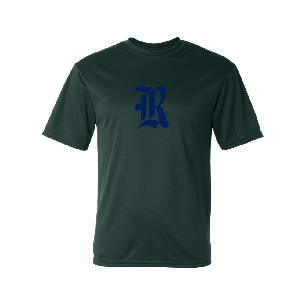 Men's Rice Owls Logo Polyester T-Shirt