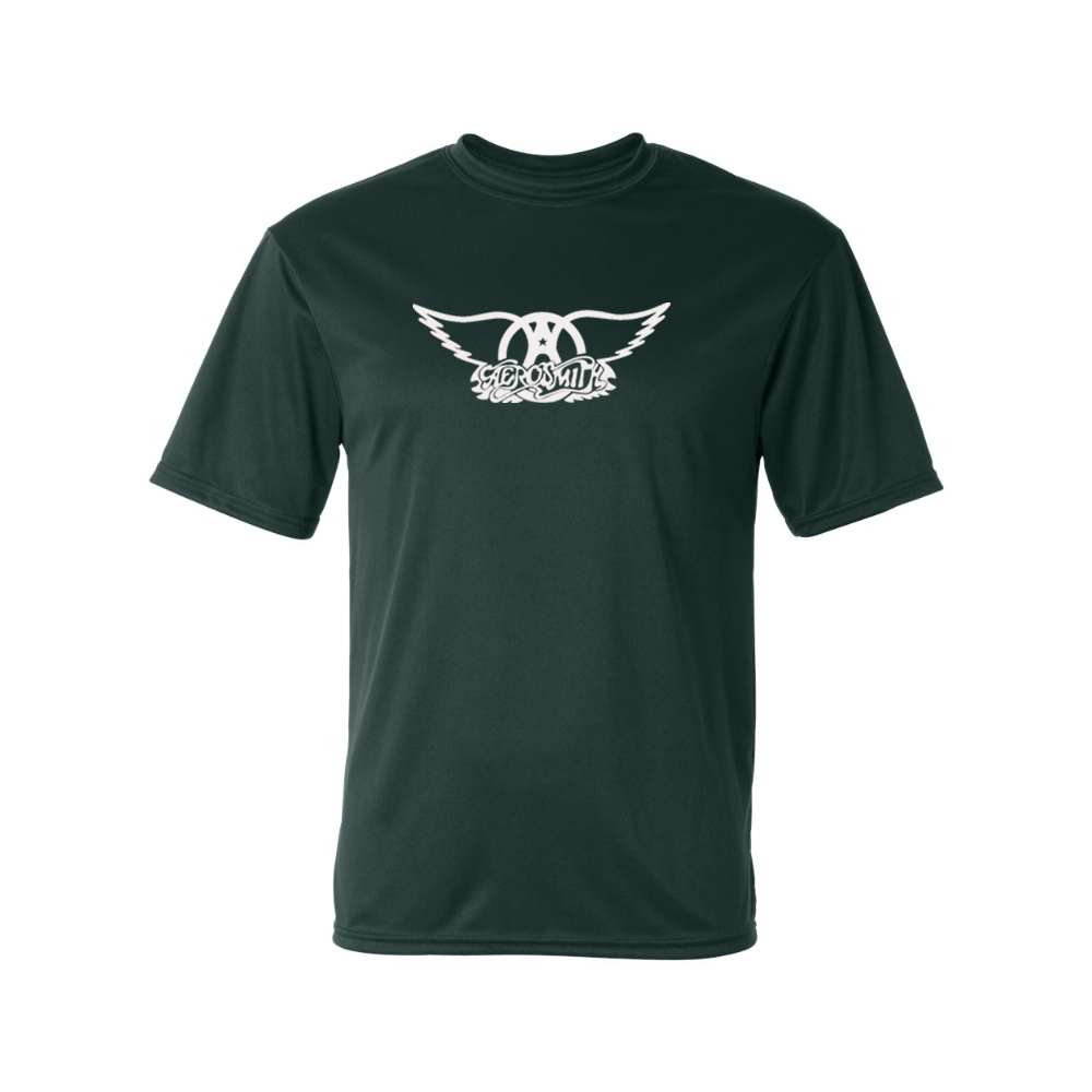 Men's Aerosmith Logo Polyester T-Shirt