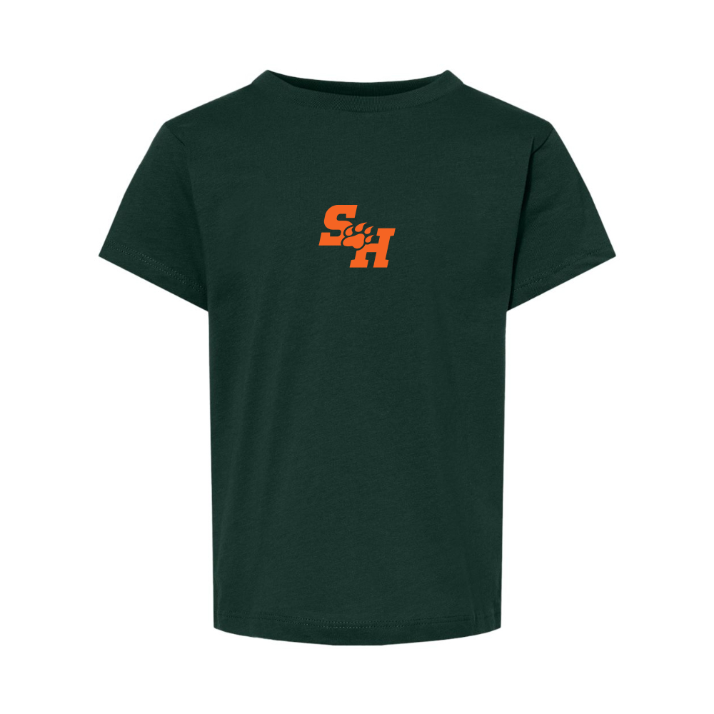 Sam Houston State Bearkats Logo BELLA  CANVAS Toddler Jersey Tee