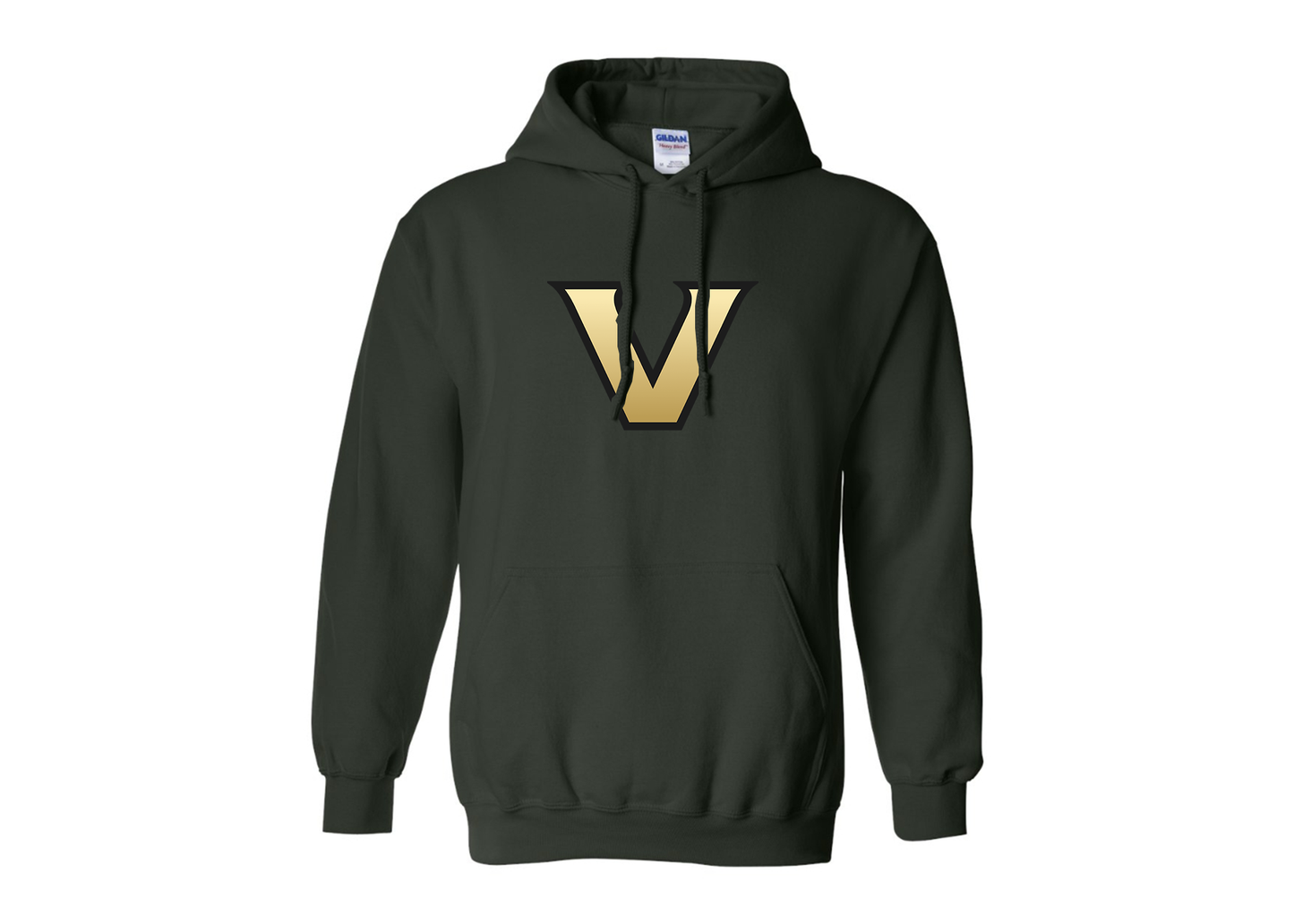 Men's Vanderbilt Commodores Gildan  Heavy Blend Hooded Sweatshirt