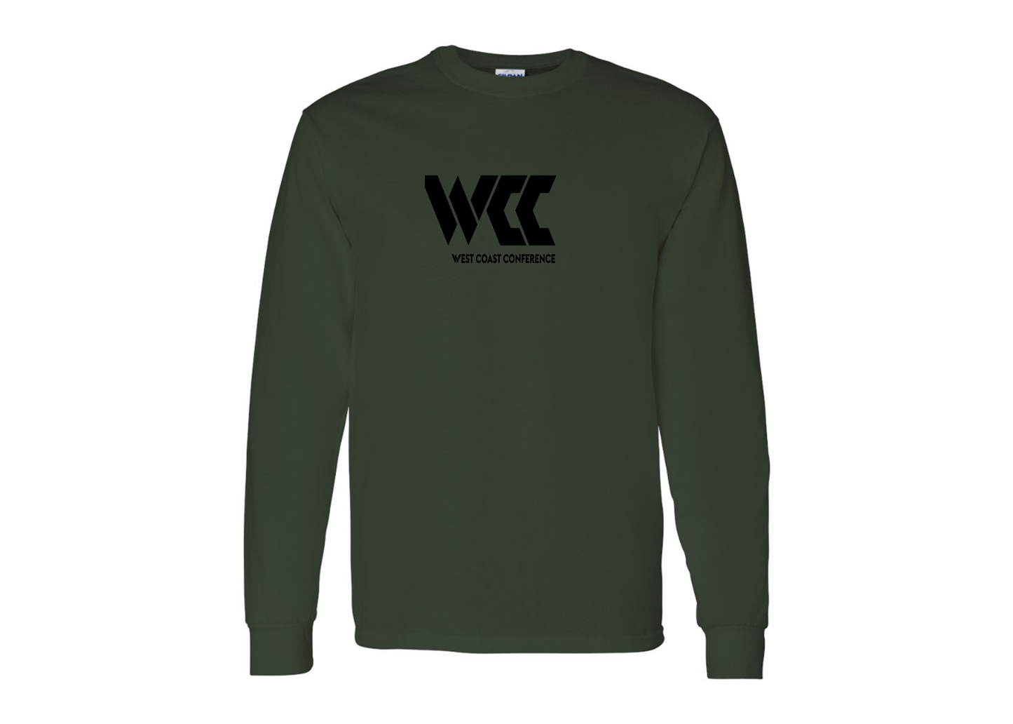 Men's West Coast Conference Gildan Heavy Cotton Long Sleeve T-Shirt