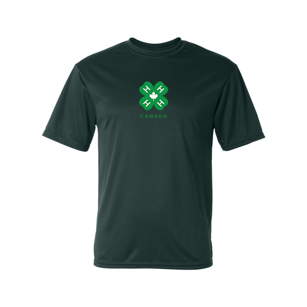 Men's 4H Canada Logo Polyester T-Shirt