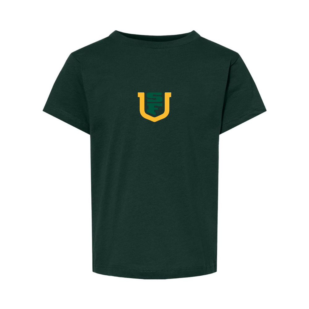 San Francisco Dons Logo BELLA  CANVAS Toddler Jersey Tee