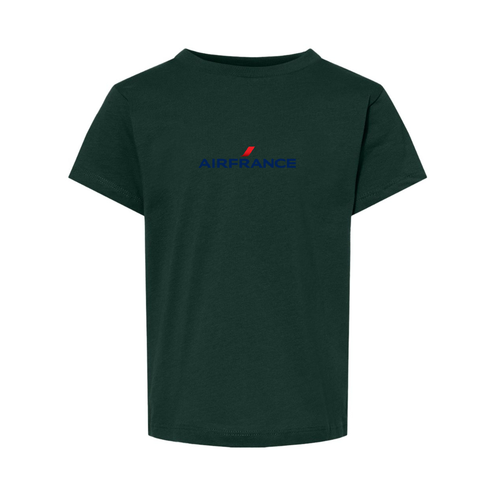 Air France Logo BELLA  CANVAS Toddler Jersey Tee