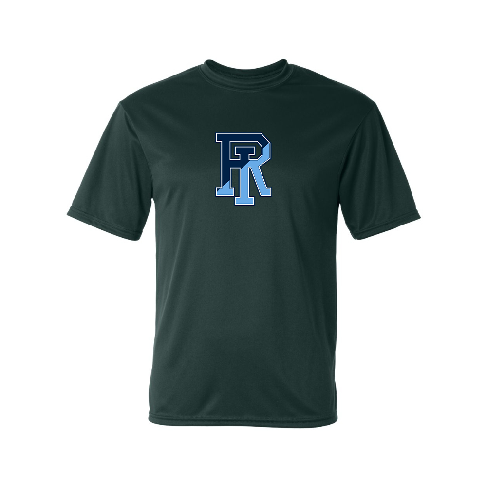 Men's Rhode Island Rams Logo Polyester T-Shirt