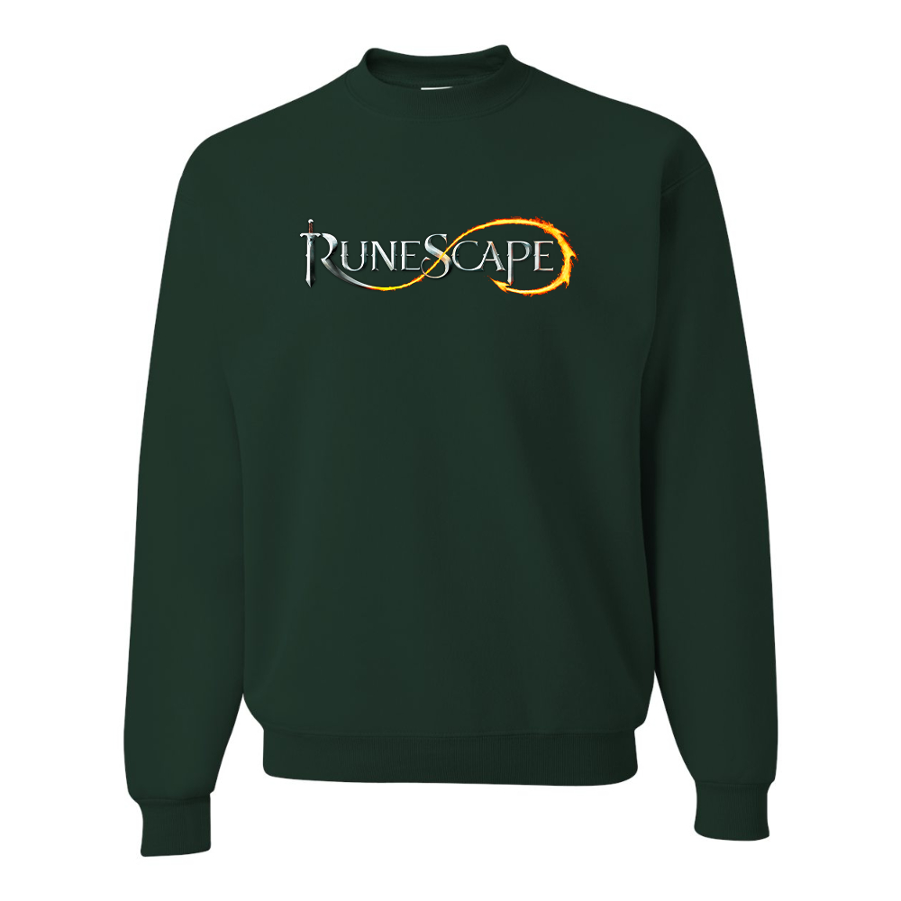 Men's Runescape Logo  JERZEES NuBlend Crewneck Sweatshirt