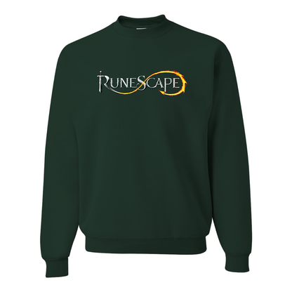 Men's Runescape Logo  JERZEES NuBlend Crewneck Sweatshirt