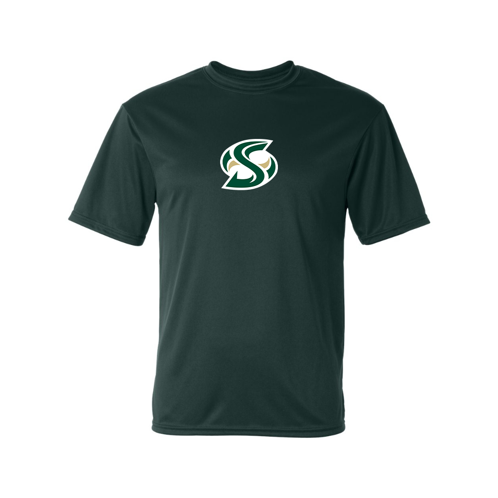 Men's Sacramento State Hornets Logo  Polyester T-Shirt
