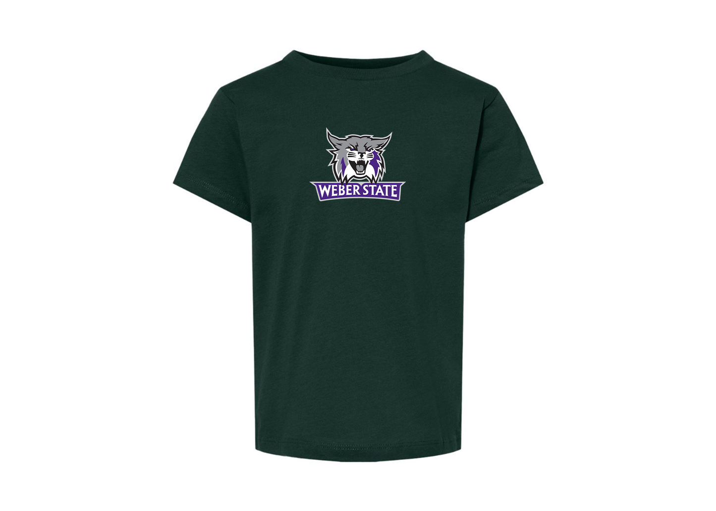 Weber State Wildcats BELLA  CANVAS Toddler Jersey Tee