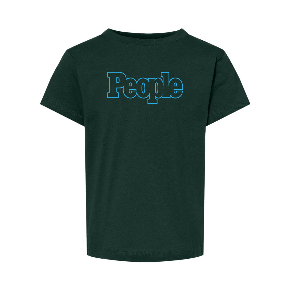 People Magazine Logo BELLA  CANVAS Toddler Jersey Tee