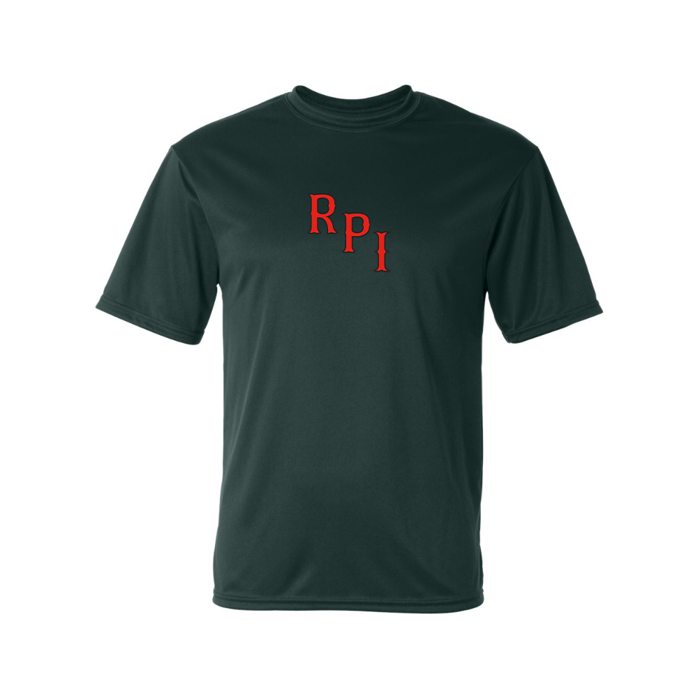 Men's RPI Engineers Logo Polyester T-Shirt