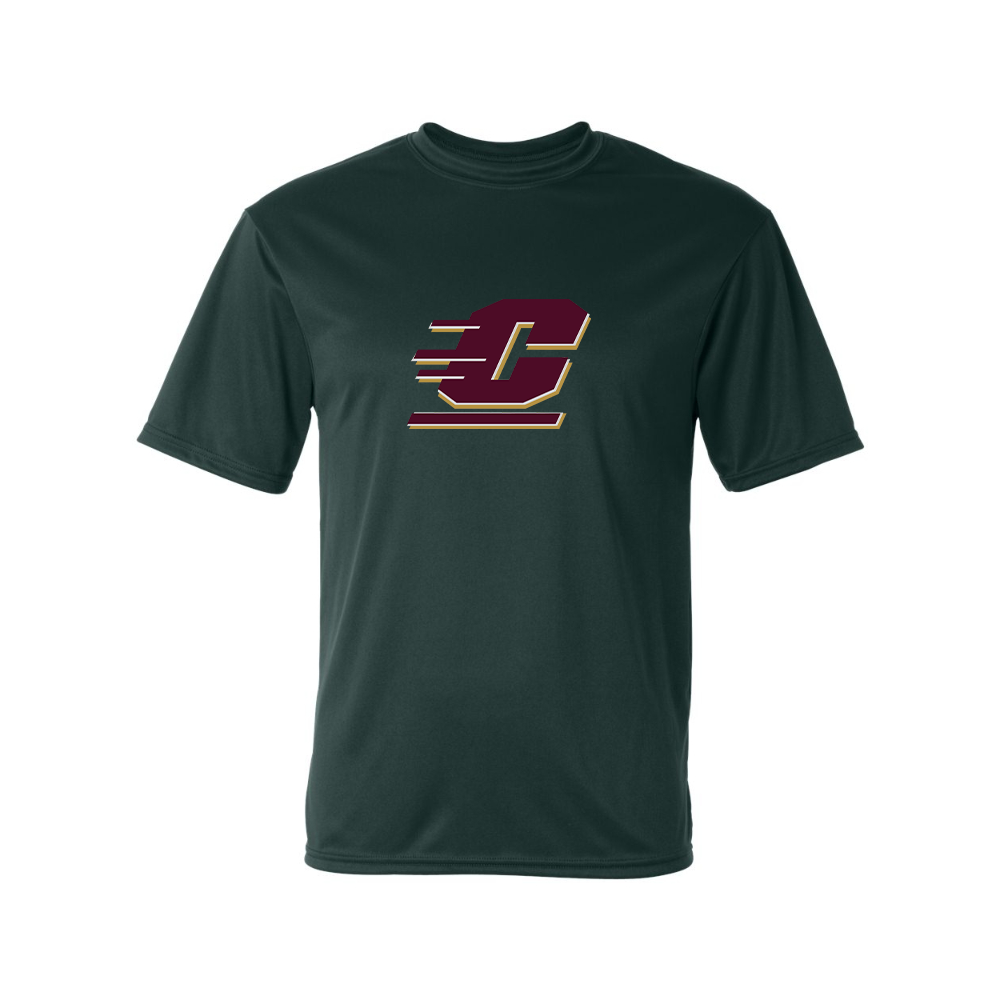 Men's Central Michigan Chippewas  Polyester T-Shirt
