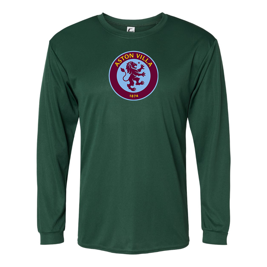 Men's Aston Villa - C2 Sport - Performance Long Sleeve T-Shirt - 5104