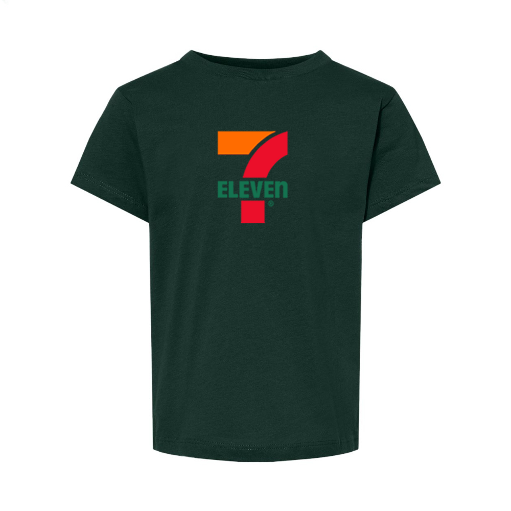 7 Eleven Logo BELLA  CANVAS Toddler Jersey Tee