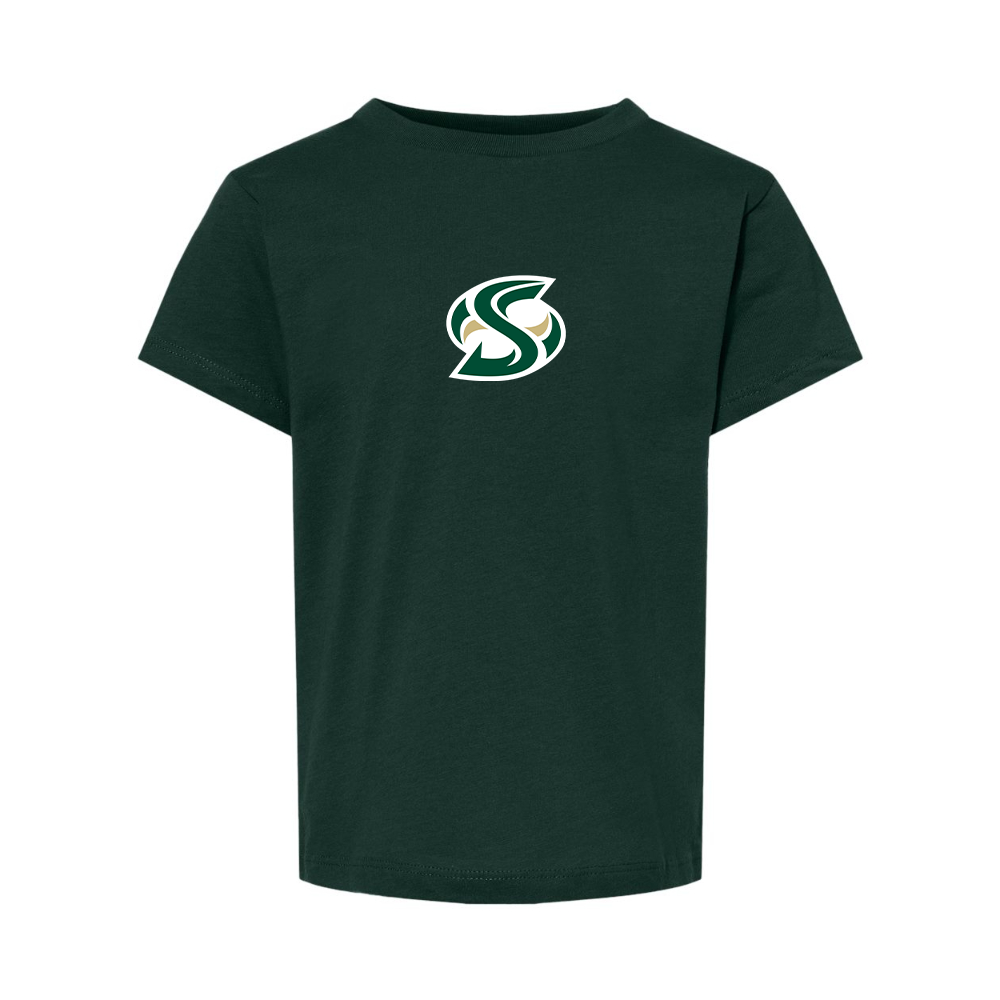 Sacramento State Hornets Logo  BELLA  CANVAS Toddler Jersey Tee