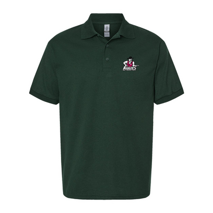 Men's Aggies New Mexico State Logo Gildan Dry Blend Jersey Polo
