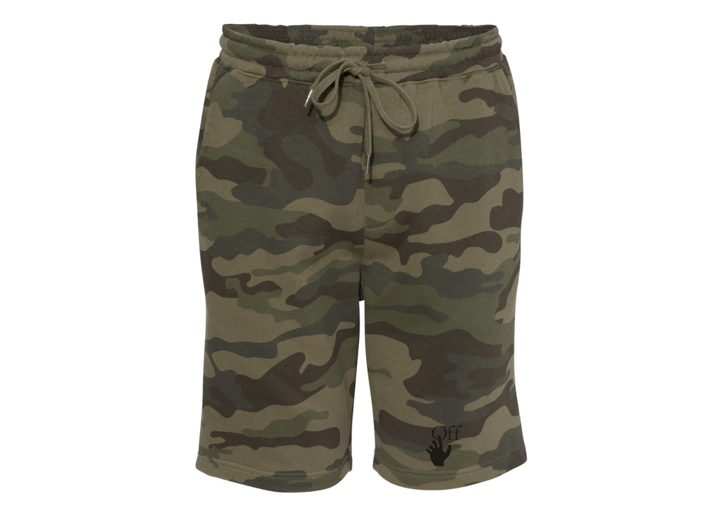 Men's Off-White Hand Independent Trading Co Midweight Fleece Shorts