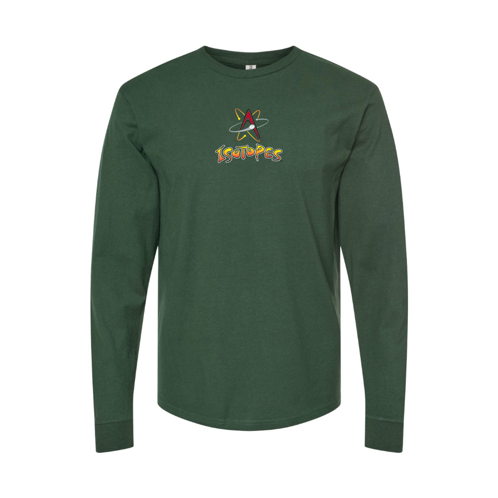 Men's Albuquerque Isotopes Logo Long Sleeve T-Shirt