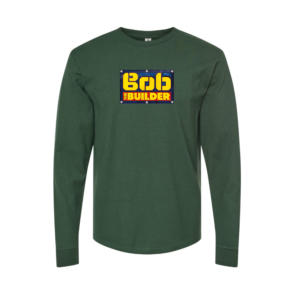 Men's Bob the Builder Logo Long Sleeve T-Shirt