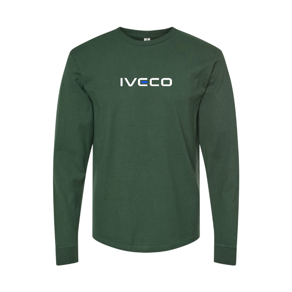 Men's Iveco Logo Long Sleeve T-Shirt