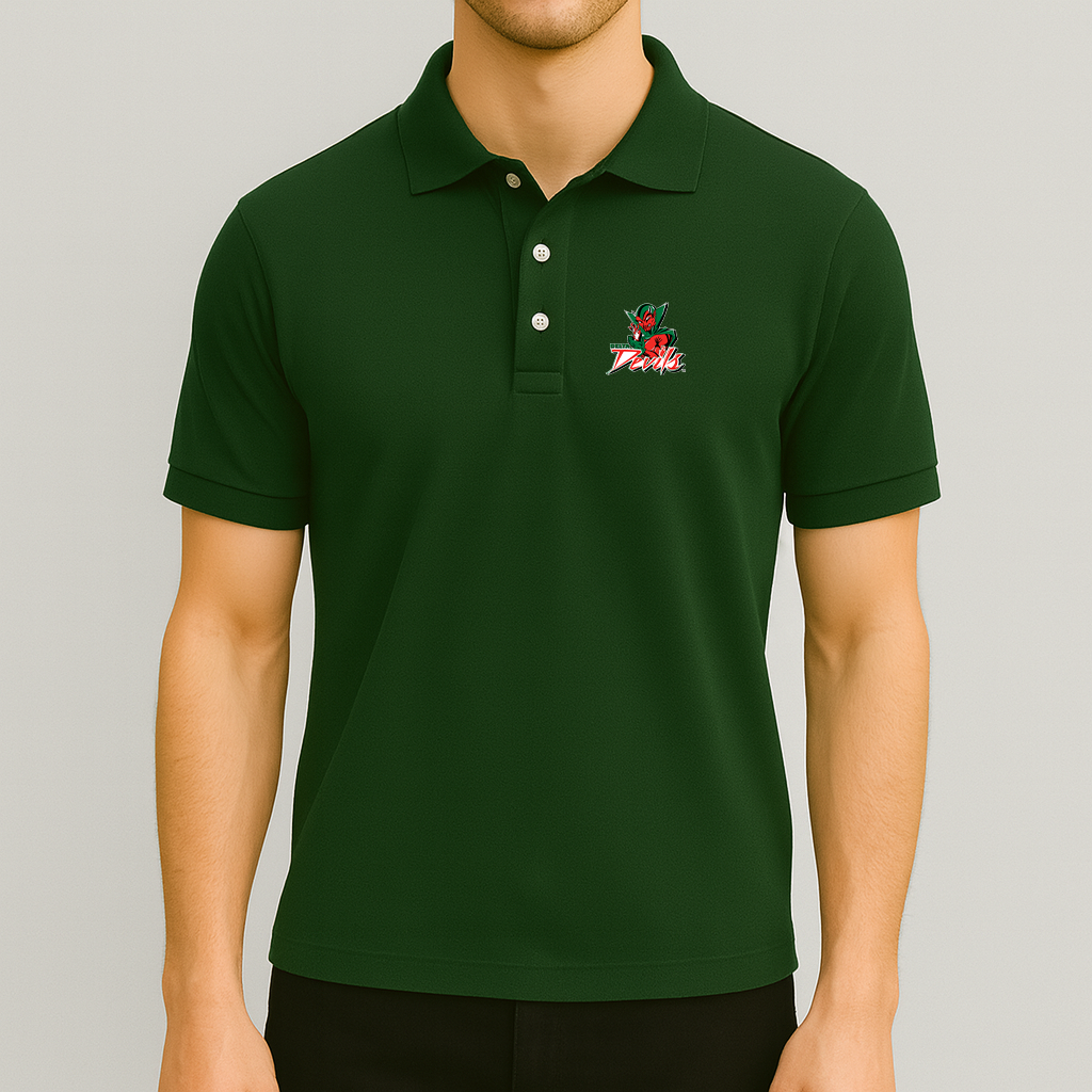 Men's MVSU Delta Devils Logo Dry Blend Polo