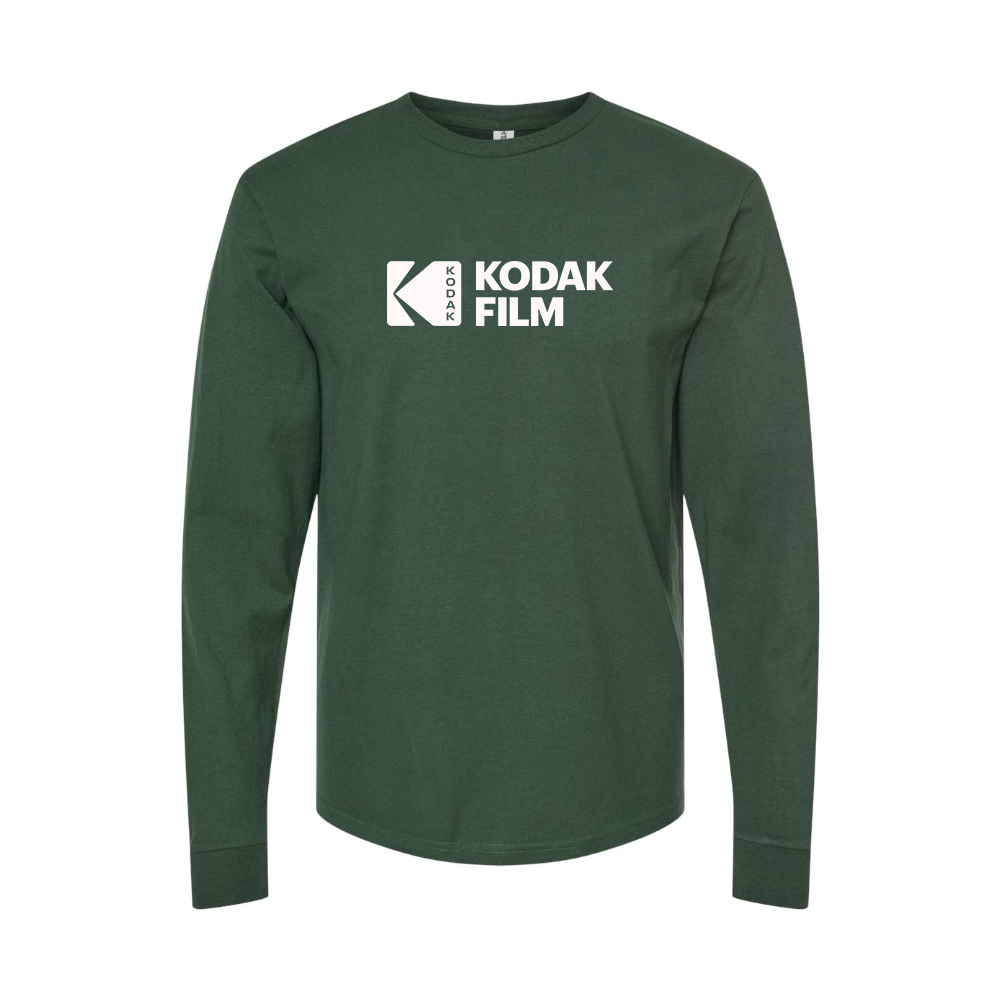 Men's Kodak Motion Picture Film Logo Long Sleeve T-Shirt
