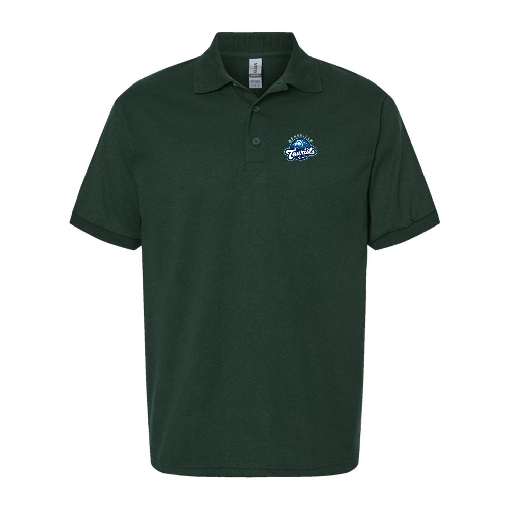 Men's Asheville Tourists Logo Dry Blend Polo