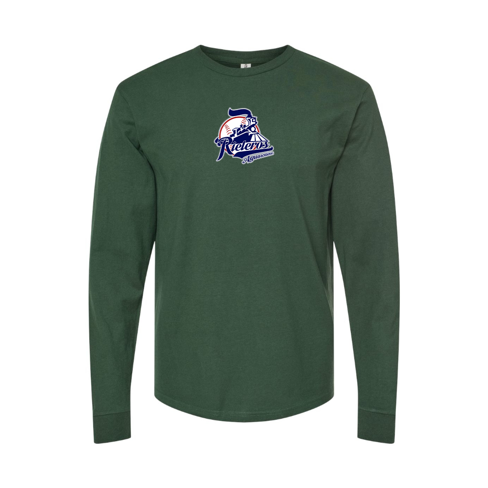 Men's Aguascalientes Rieleros Logo Long Sleeve T-Shirt