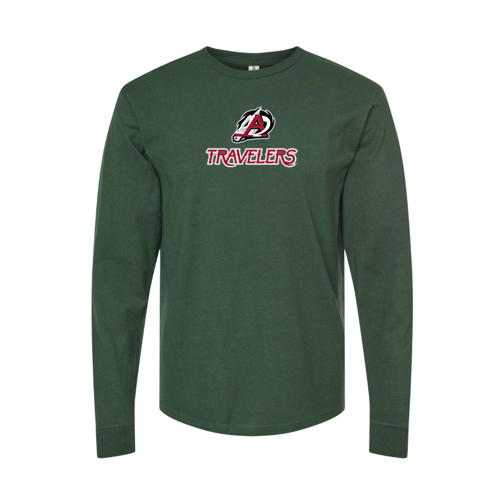 Men's Arkansas Travelers Logo Long Sleeve T-Shirt