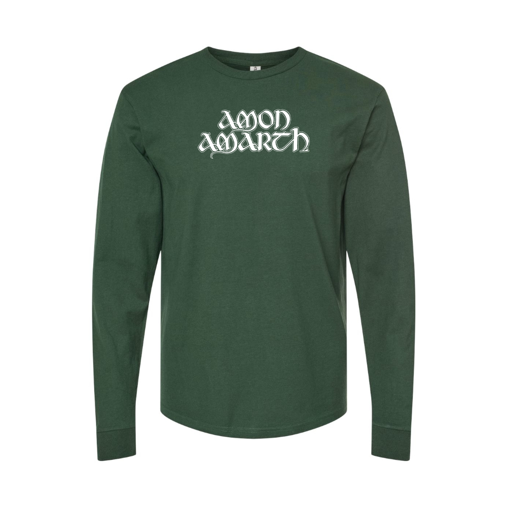 Men's Amon Amarth Logo Long Sleeve T-Shirt