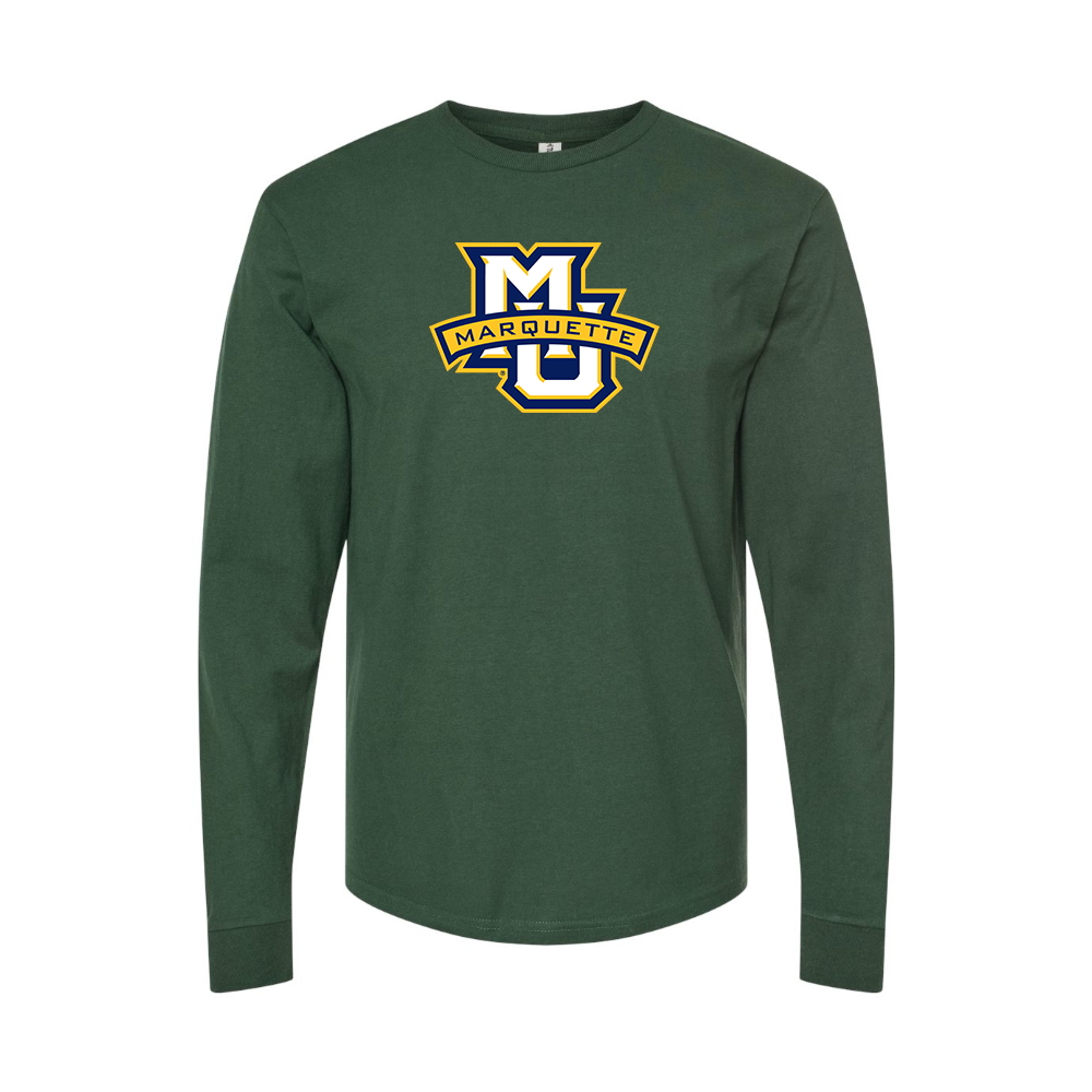 Men's Marquette Golden Eagles Logo Long Sleeve T-Shirt