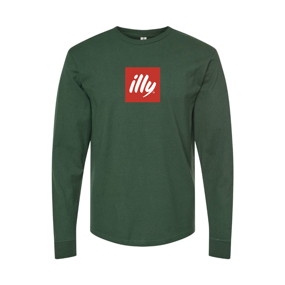 Men's Illy Logo Long Sleeve T-Shirt