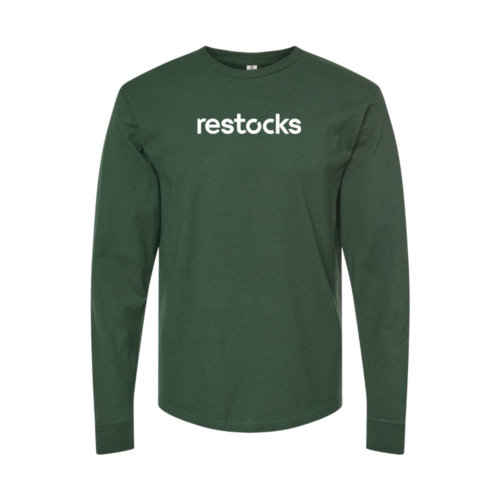 Men's Restocks Logo Long Sleeve T-Shirt